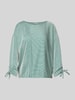 Tom Tailor Denim Loose Fit 7/8-Arm Shirt mit Streifenmuster Mint