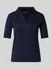 Weekend Max Mara Strickshirt mit V-Ausschnitt Modell 'RONCOLO' Marine