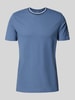 Christian Berg Men T-shirt met ronde hals Jeansblauw