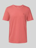 s.Oliver RED LABEL Regular fit T-shirt van puur katoen Oudroze