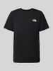 The North Face T-Shirt mit Label-Print Modell 'SIMPLE DOME' Black