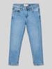 MANGO Jeans mit 5-Pocket-Design Hellblau