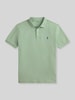 Polo Ralph Lauren regular fit poloshirt van katoenmix Rietgroen