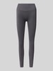 Stronger Skinny fit legging met brede elastische band Lichtgrijs