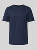 s.Oliver RED LABEL Regular Fit T-Shirt aus reiner Baumwolle Dunkelblau