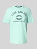 Tom Tailor Regular Fit T-Shirt aus reiner Baumwolle Mint