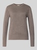 FREE/QUENT Strickpullover aus Viskose-Mix Modell 'KATIE' Beige
