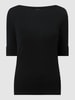 Lauren Ralph Lauren Shirt met boothals, model 'Judy' Zwart