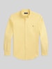 Polo Ralph Lauren Slim Fit Freizeithemd aus reiner Baumwolle Hellgelb