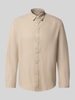 SELECTED HOMME Regular fit vrijetijdsoverhemd van puur katoen, model 'NOAH' Beige