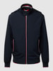 Wellensteyn Funktionsjacke mit Kontraststreifen Modell 'COLLEGE' Marineblau