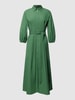 Weekend Max Mara Overhemdjurk met strikceintuur, model 'FAENZA' Groen