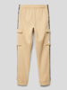 Nike Sweatpants met cargozakken Camel
