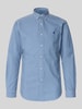 Polo Ralph Lauren Slim Fit Freizeithemd mit Button-Down-Kragen Blau