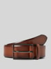 Lloyd Men's Belts Ledergürtel mit Strukturmuster Cognac