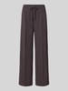 MYON Wide Fit Sweatpants mit Viskose-Anteil Dunkelbraun