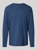 RAGMAN Longsleeve mit Rundhalsausschnitt Jeansblau