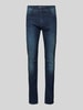 MAC Slim Fit Jeans im 5-Pocket-Design Modell 'Arne' Dunkelblau