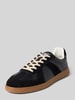 Steve Madden Sneaker aus Rindsnappa mit Kontrastsohle Black