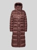 Blauer Usa Daunenmantel mit Kapuze Modell 'ANITA' Bordeaux