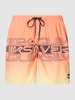 Quiksilver Badehose mit Label-Print Apricot