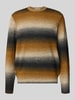 Only & Sons Regular fit gebreide pullover met katoen, model 'BERTIL' Middenbruin