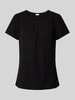 s.Oliver BLACK LABEL Bluse mit gelegten Falten Black