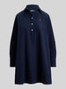 Polo Ralph Lauren A-Linien Freizeitkleid aus reiner Baumwolle Marine