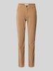 Brax Flared chino met steekzakken, model 'Style. Shakira' Beige