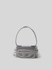 Diesel Shoulder Bag mit Logo-Detail Metallic Black