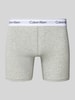 Calvin Klein Underwear Spodnie z pasem z logo Jasnoszary
