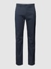 Tommy Hilfiger Pants Stoffen broek met structuurmotief, model 'DENTON' Marineblauw