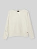 s.Oliver BLACK LABEL Relaxed Fit Pullover aus Viskose-Mix Beige