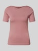 Vero Moda Shaped Fit T-Shirt aus Baumwoll-Mix Modell 'PANDA' Rosa