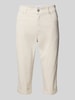 Angels Slim fit capribroek in 5-pocketmodel, model 'Turn up' Kit