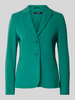 More & More Blazer in effen design Flessengroen