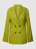 Marc Cain Blazer met reverskraag Rietgroen