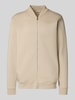 Only & Sons Regular Fit Sweatjacke aus Baumwoll-Mix Modell 'CERES' Beige
