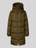 Rich & Royal Steppmantel mit Daunen-Federn-Füllung und Zweiwege-Reißverschluss Oliv