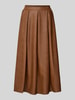 ZABAIONE Midirok met elastische band Cognac