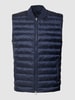 Gant Bodywarmer met labelprint Marineblauw