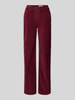 Noisy May Straight fit corduroy broek, model 'OLANDA' Bordeaux
