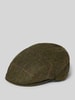 Barbour Platte pet van zuivere wol  Olijfgroen