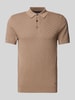 JOOP! Collection Koszulka polo o kroju slim fit z listwą guzikową model ‘Maurice’ Beżowy