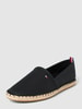 Tommy Hilfiger Espadryle z wyhaftowanym logo model ‘BASIC TOMMY’ Czarny