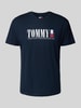 Tommy Jeans Regular Fit T-Shirt aus reiner Baumwolle Marine