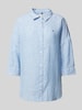 Tommy Hilfiger Relaxed Fit Bluse aus reinem Leinen Marine