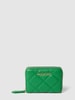 VALENTINO BAGS Portemonnee met labeldetail, model 'OCARINA' Donkergroen
