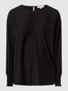 Christian Berg Woman Blusenshirt aus Lyocellmischung Schwarz