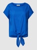 Christian Berg Woman Blouseshirt van katoen met knoopdetail Jeans